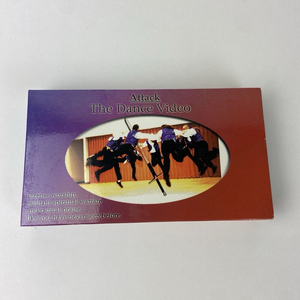 Attack - The Dance Video VHS Sealed Rare Religious Israeli Celebration Dancers